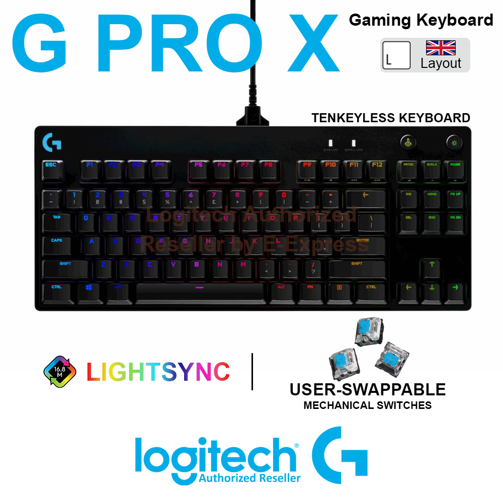 Logitech Pro X Keyboard Linear NRRBG